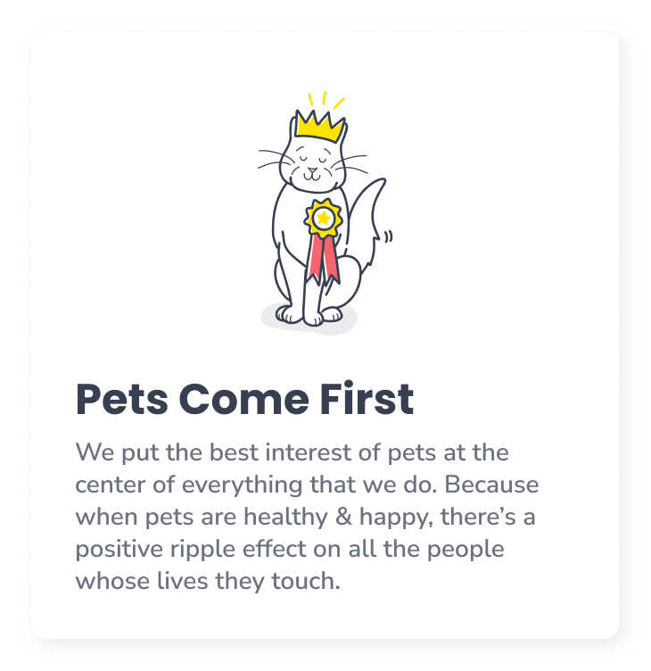 pets come first mobile