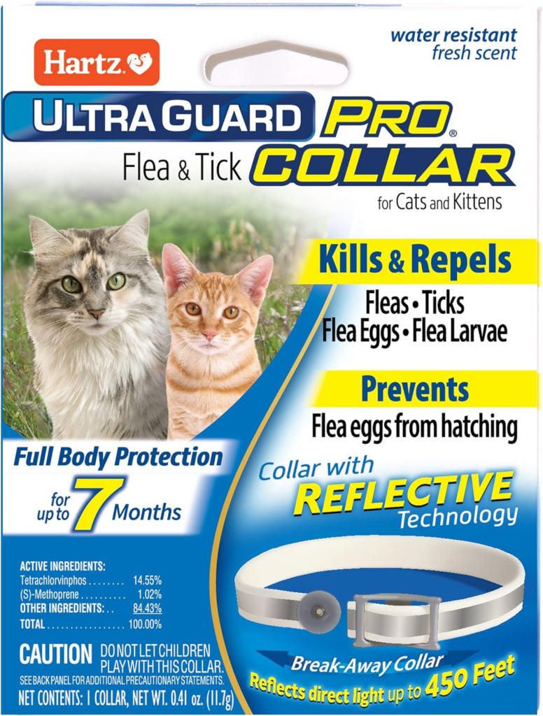 Hartz UltraGuard Pro Flea and Tick Collar for Cats